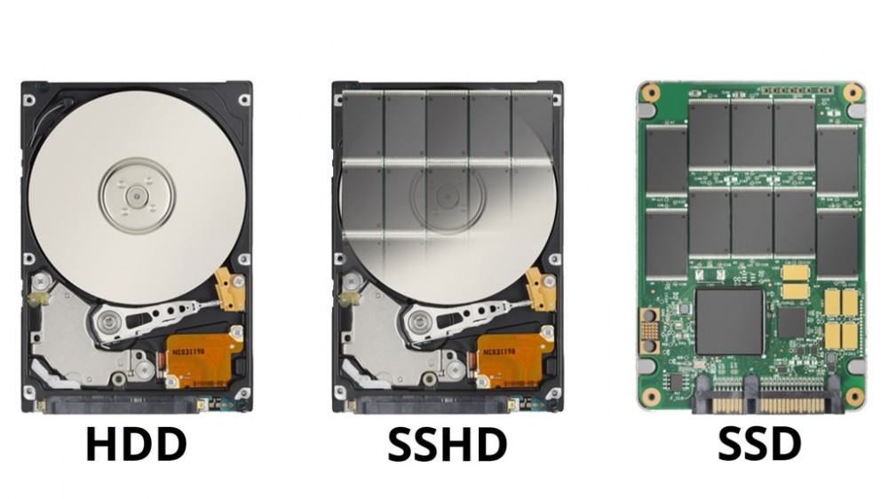 HDD Vs SSHD Vs SSD